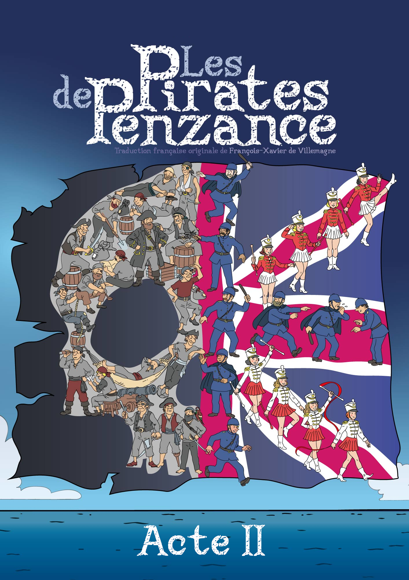 Les Pirates de Penzance - partition de l'acte II en français